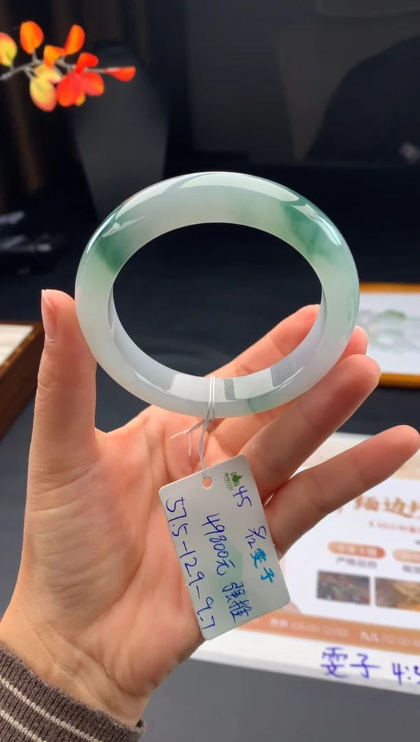 未镶嵌手镯翡翠翡翠自带#送人#，假一赔三