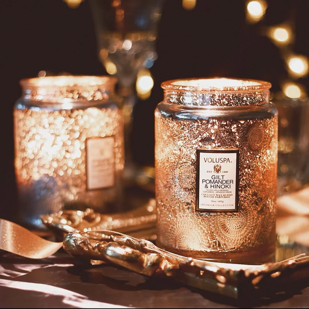 Voluspa香薰蜡烛大浮雕510g大容量 持久阔香生日伴手礼