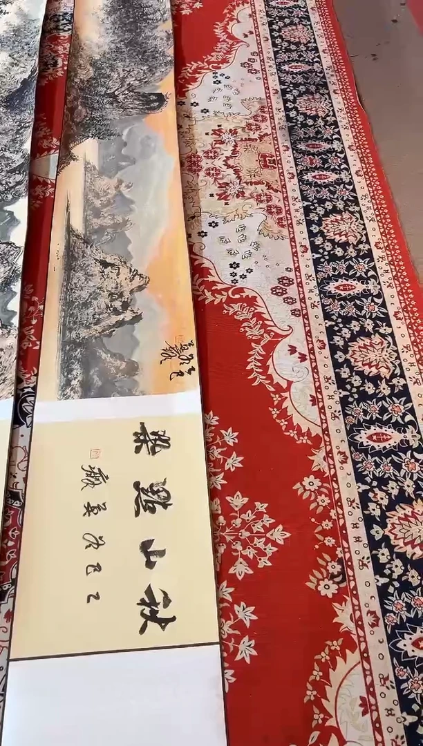 书法莫痴国画展品