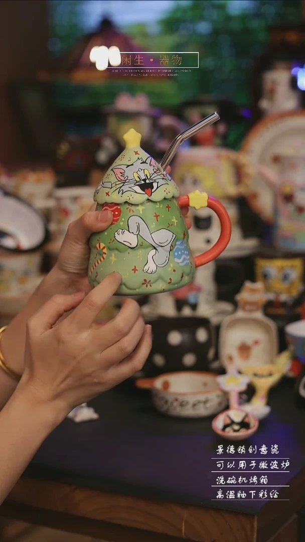 陶瓷景德镇可爱设计师款陶瓷