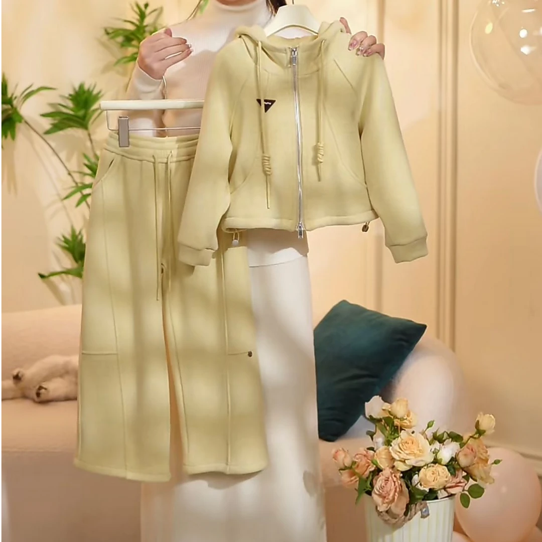 MUMUSEN/沐沐森女童2025春季新款运动休闲套装