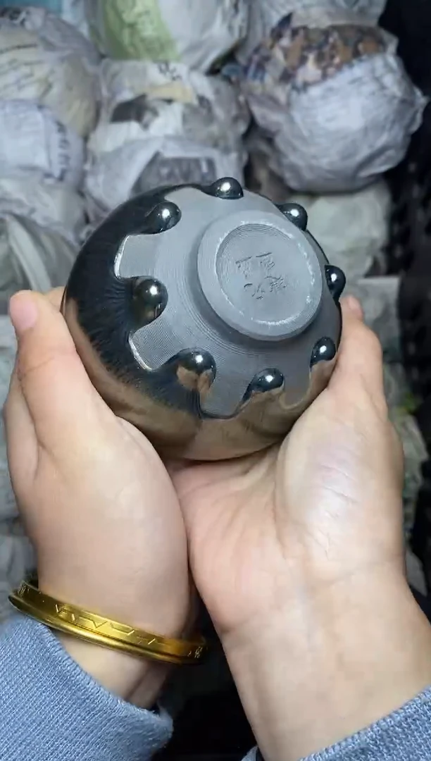 【闪购商品】茶盏八方来财 盏三疯建盏茶器