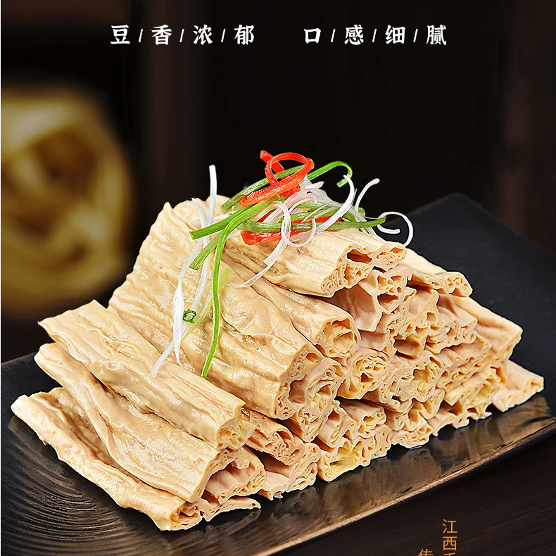 [大叔专属]江西特产庐陵状元腐竹厚实豆香浓郁手工黄豆腐竹125克