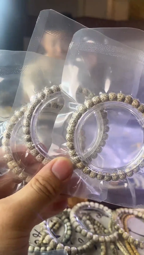 星月菩提手串原白河豚a021