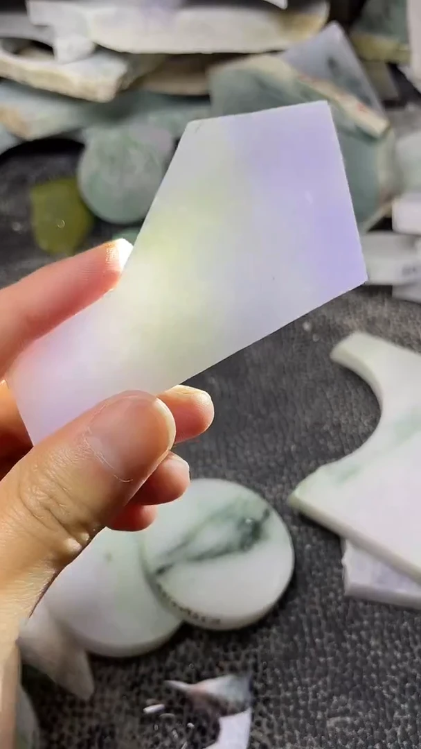 裸石翡翠天然A货翡翠板料