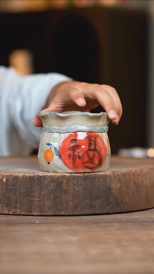 瓷片景德镇高温釉下彩（食品级）