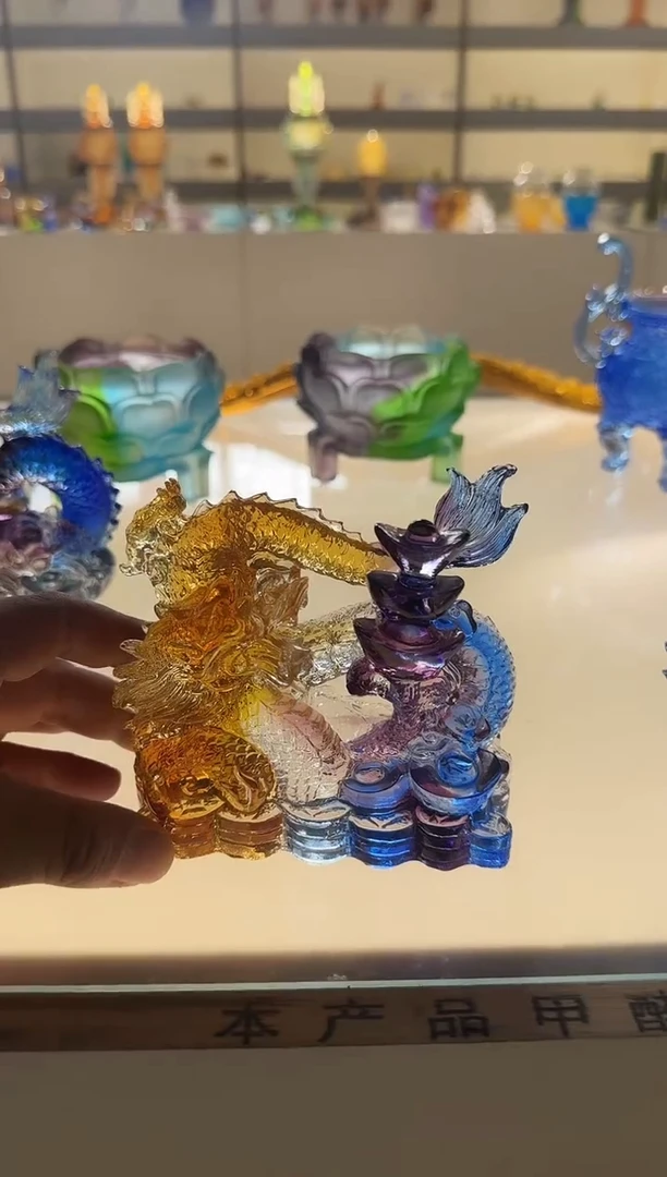 手工艺品琉璃生意兴隆13*12