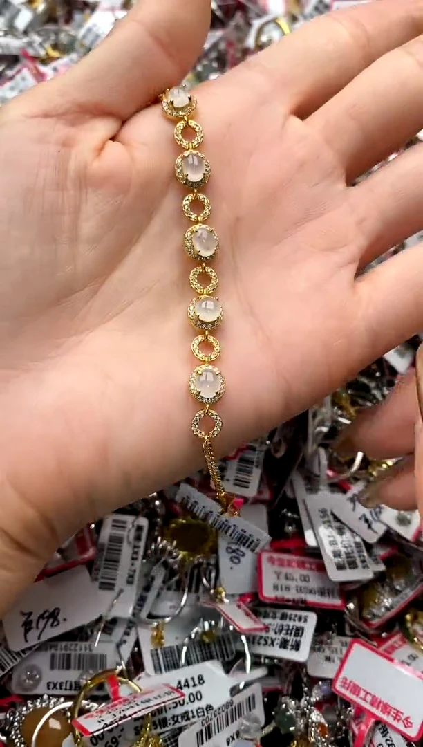 【闪购商品】翡翠戒指银S925镶嵌66666666      6