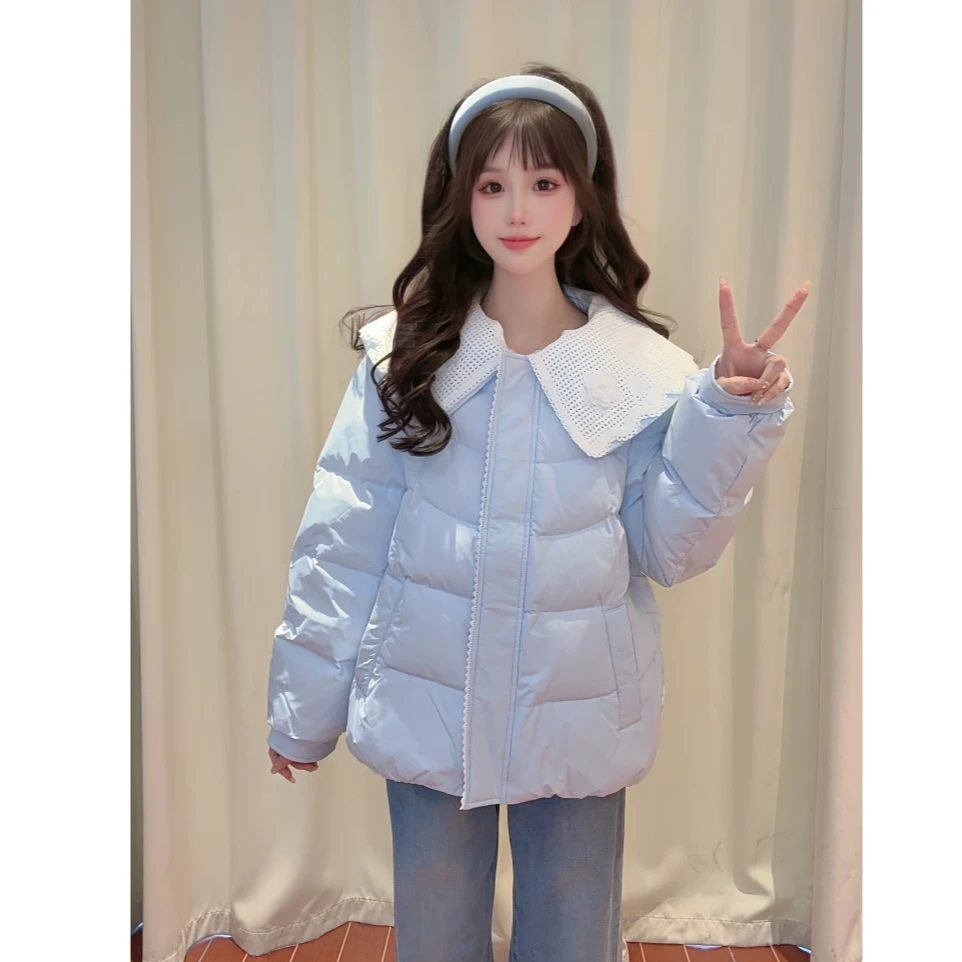 IEF/爱依服2025新款冬季羽绒外套流光风