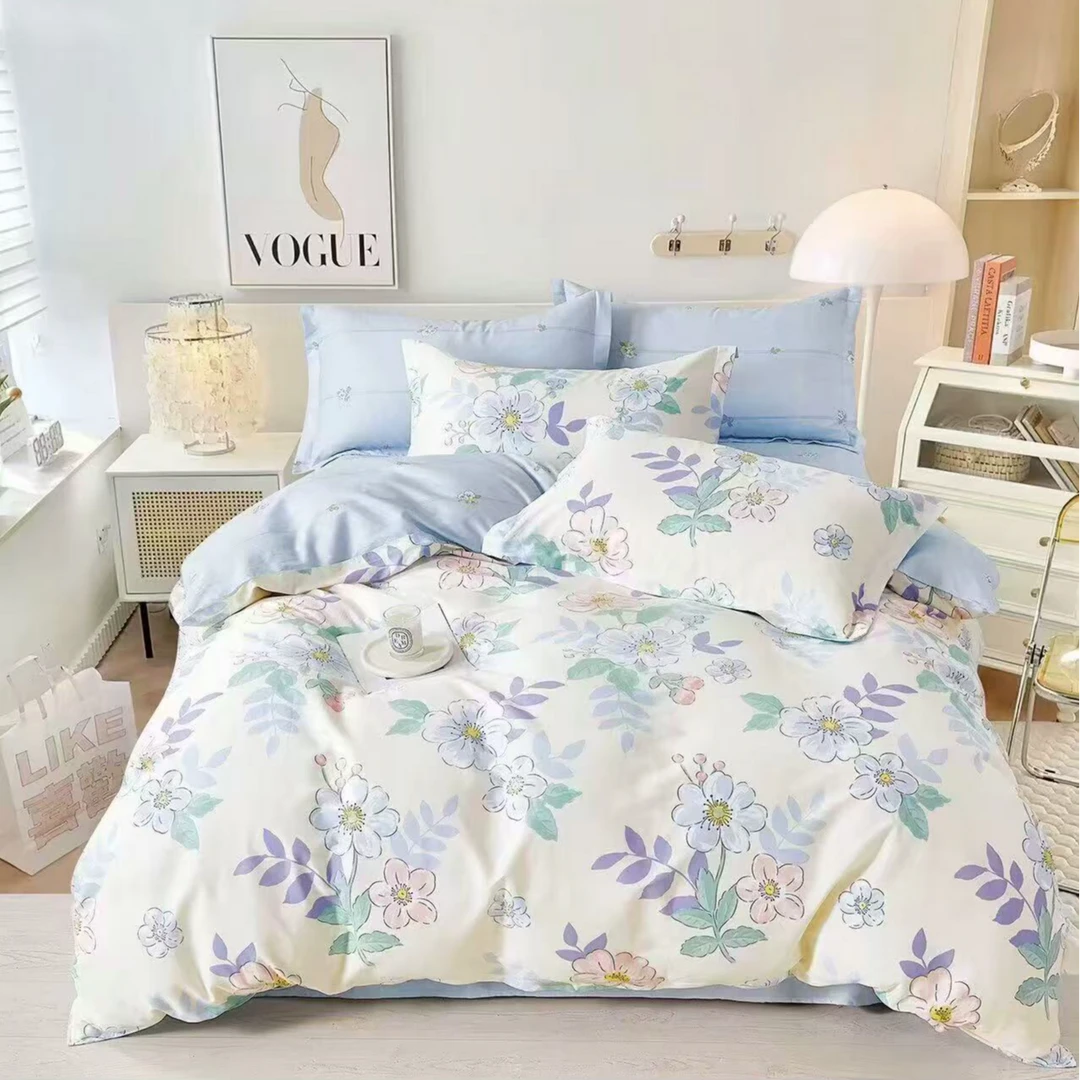 【董事长专属】纯棉亲肤四季款四件套-花漾星辰