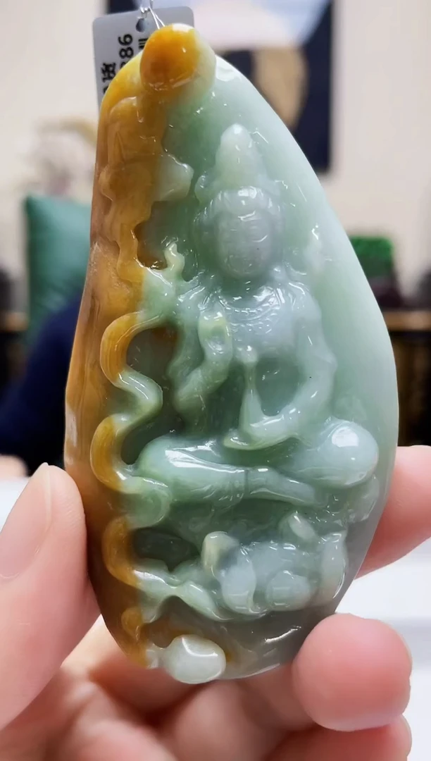 未镶嵌定制翡翠吊坠53