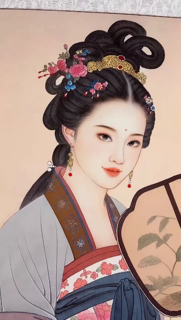 国画秦燕格国画手绘作品Y56