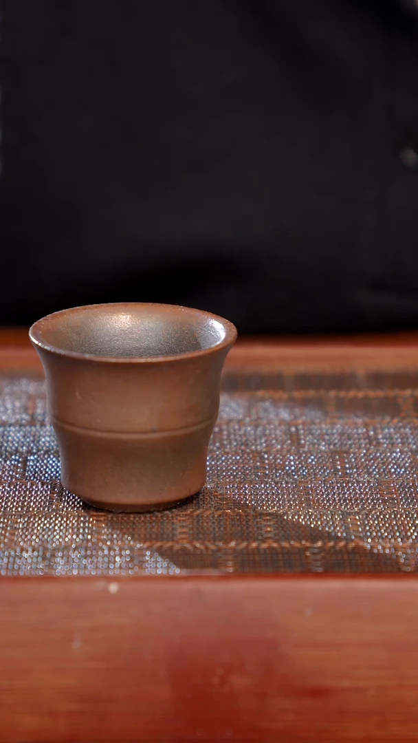 陶瓷奢瓷/瑞寅柴烧茶器（杯子）0077 微瑕