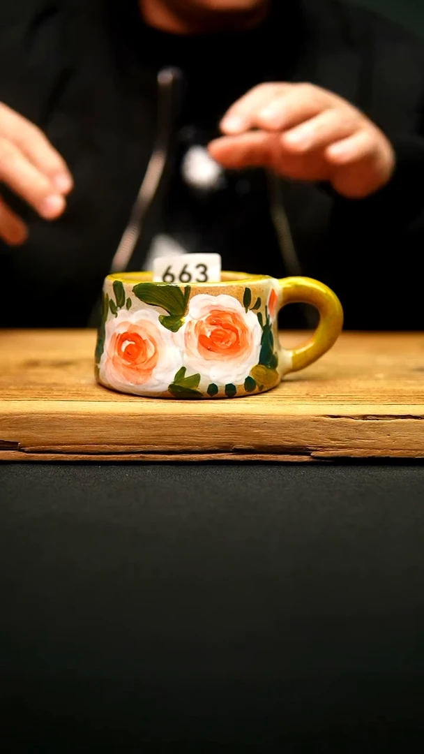 @@陶园瓷舍@@纯手工手绘@高温釉下彩