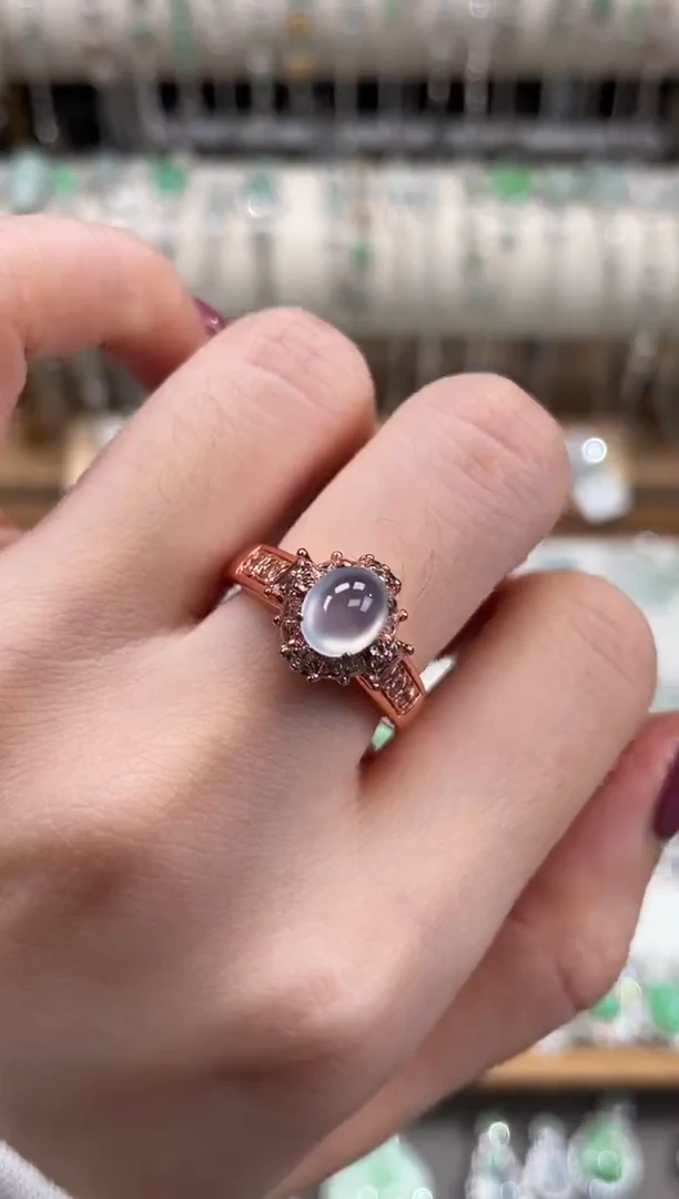 未镶嵌戒指翡翠1