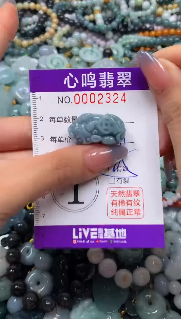 颈饰未镶嵌翡翠闪购002324