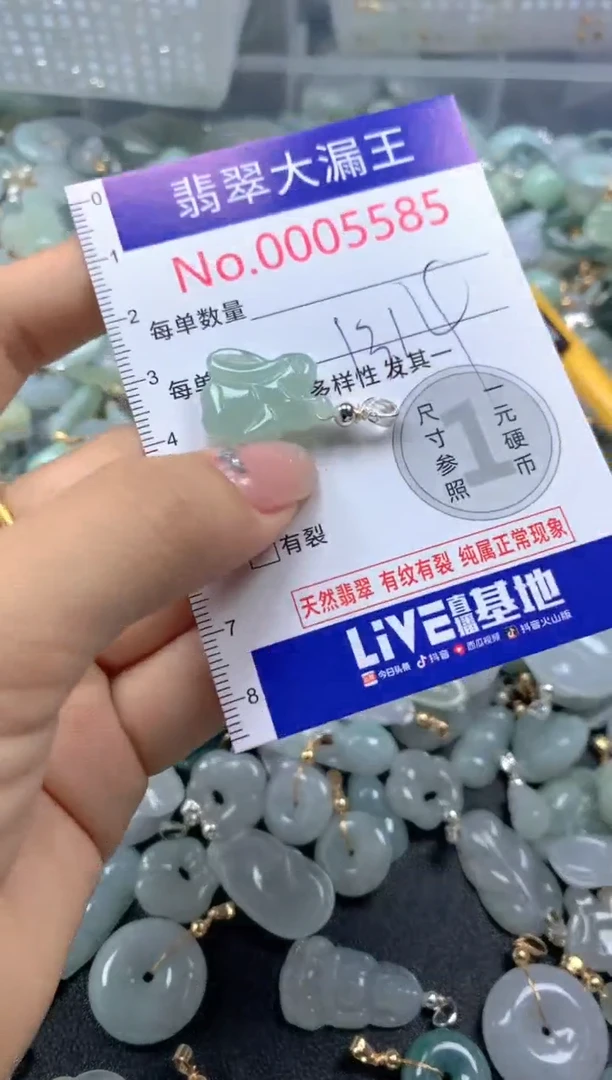 颈饰未镶嵌翡翠5585