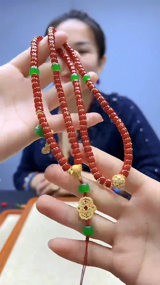 非金属珐琅非金属无高货diy劲饰直切项链