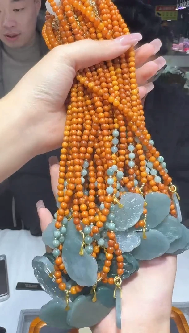 【闪购商品】翡翠颈饰未镶嵌多样性发一件 227