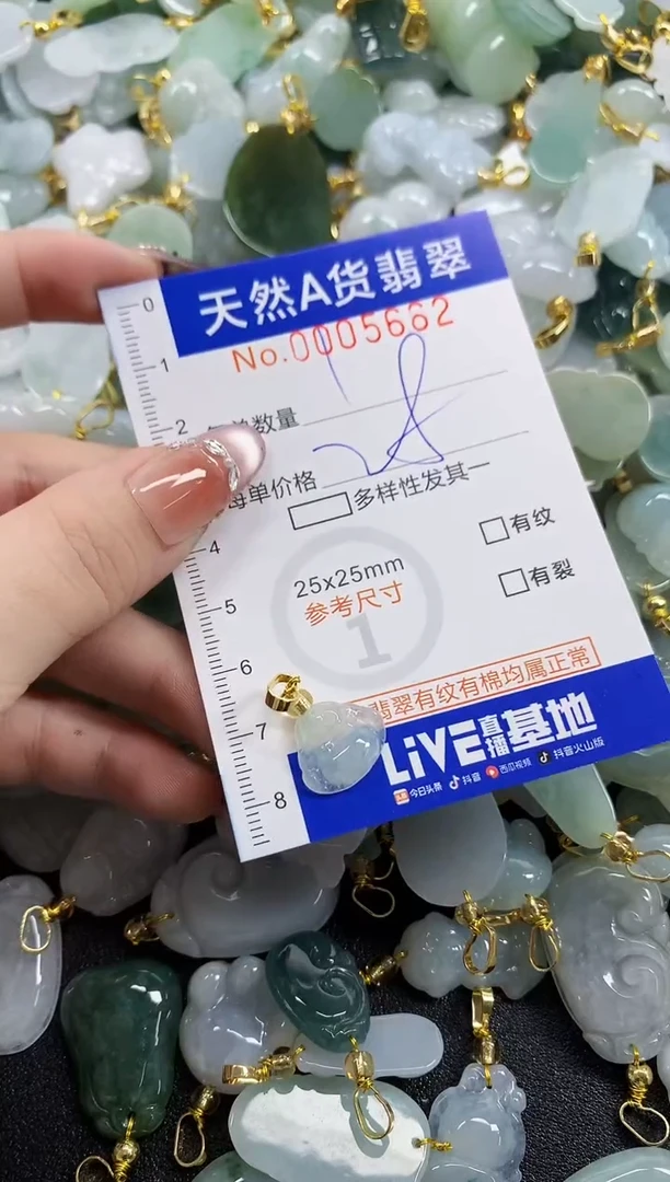 颈饰未镶嵌翡翠爆****~天然A货翡翠