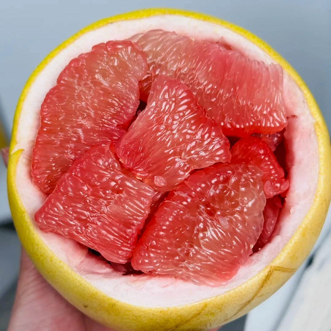 【刘双生鲜甄选】新到福农曾记榴恋蜜柚 红心 汁水充足   净果5斤起福建省