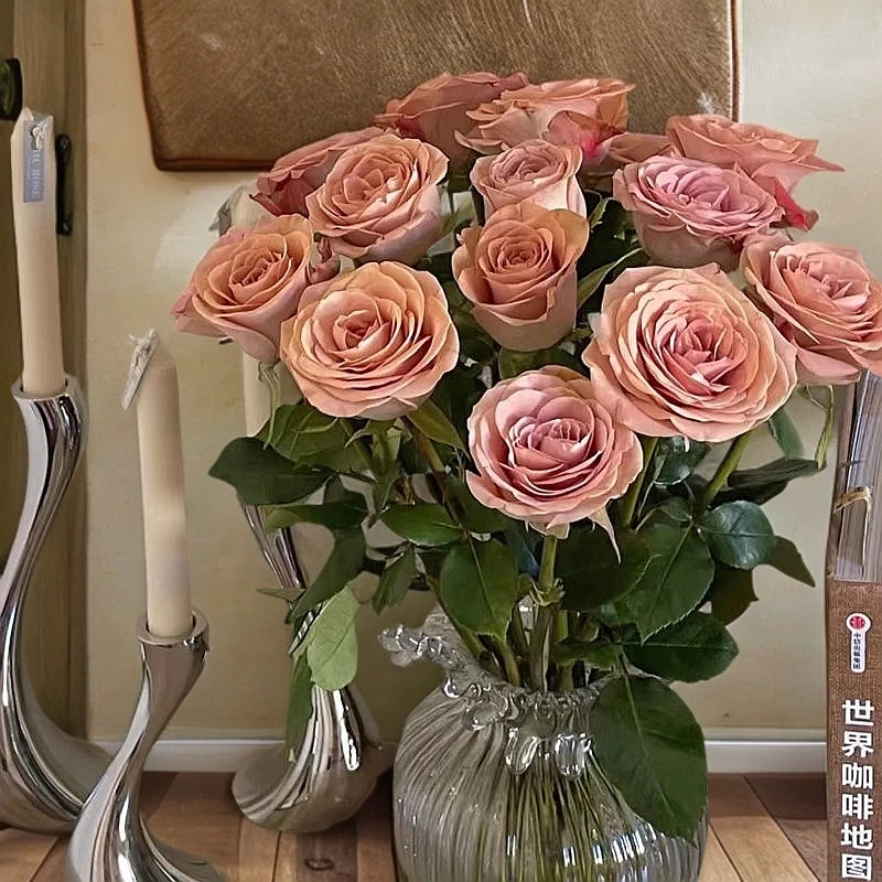 卡布奇诺玫瑰10支