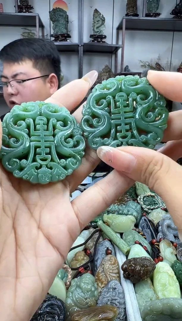 和田玉未镶嵌把件多样性发货 拍一发一
