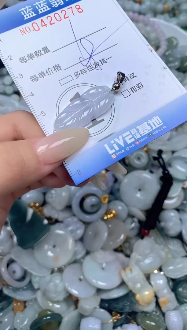 颈饰未镶嵌翡翠闪购0420278