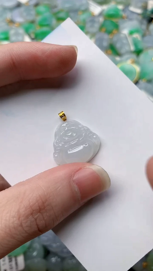 【闪购商品】翡翠颈饰18K金镶嵌61.........