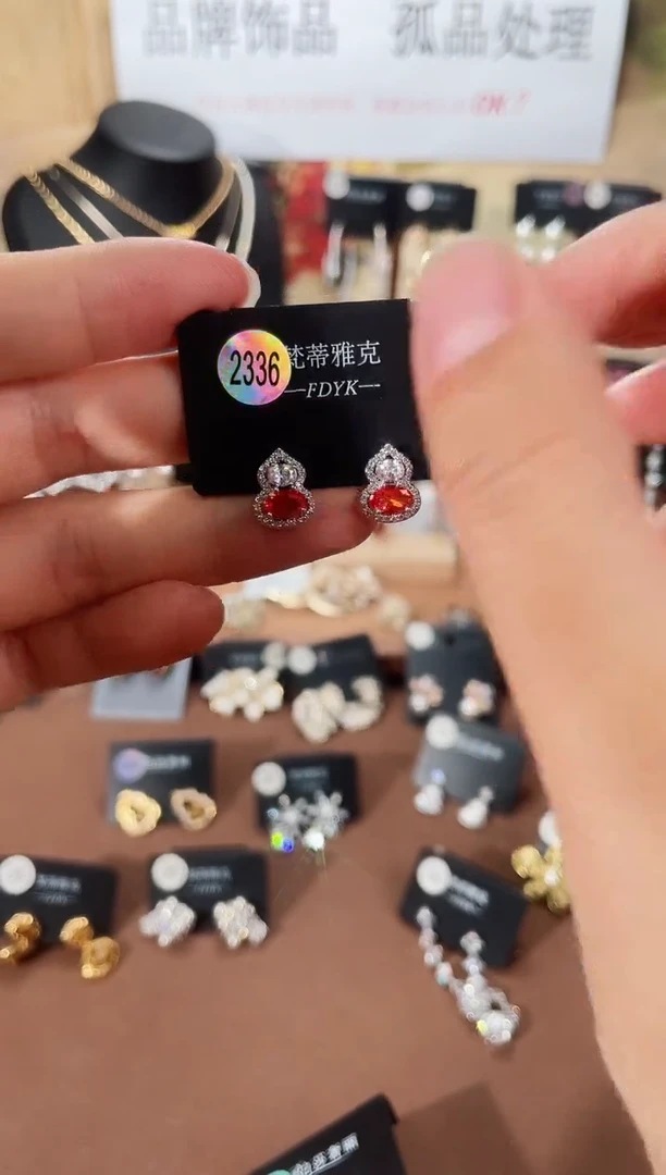 合金925银锆石梵2336