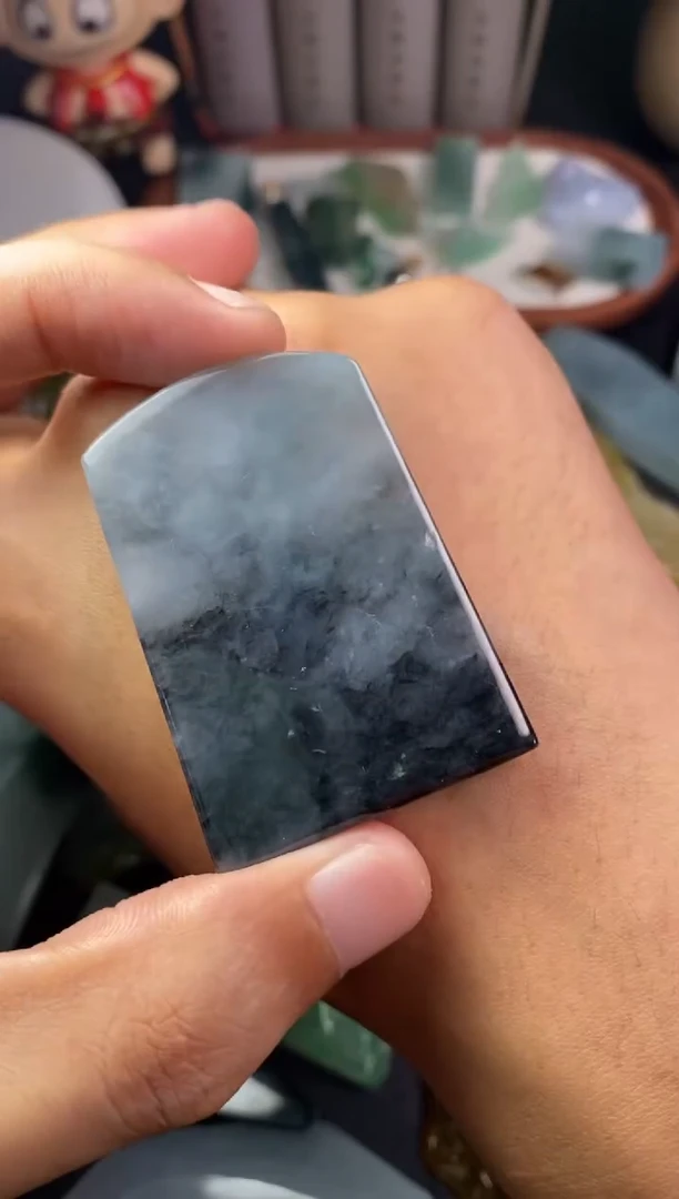 定制翡翠未镶嵌翡翠片料定制未镶嵌6.7-12