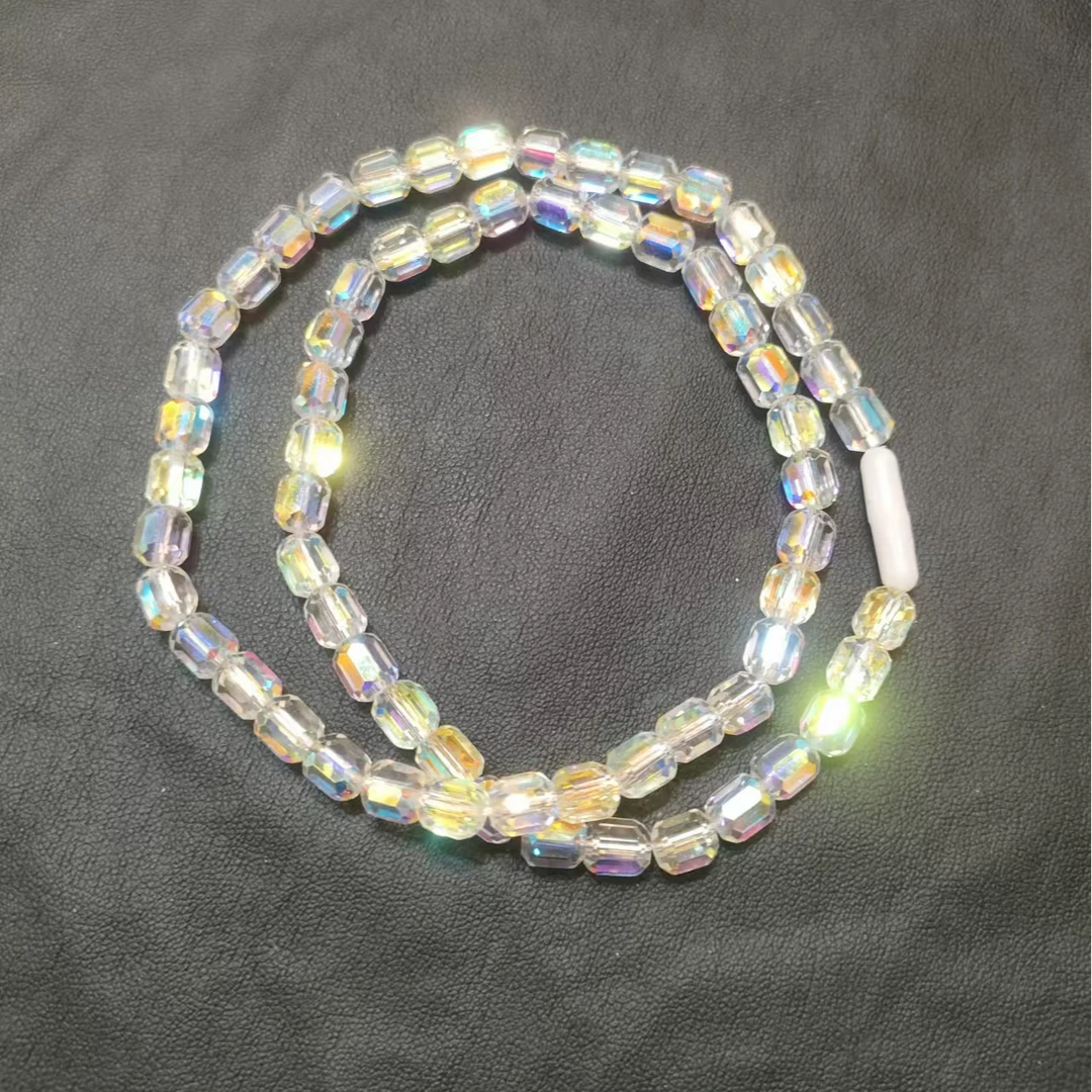 非金属仿水晶项链 亮晶晶项链