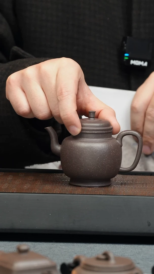 【闪购商品】紫砂茶壶五堂 清德堂宫灯-手工炼泥-150cc