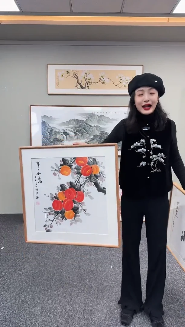 国画事事如意60*60