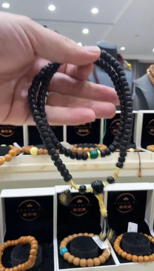 菩提手串/手链椰蒂多圈手串设计款卡7*5