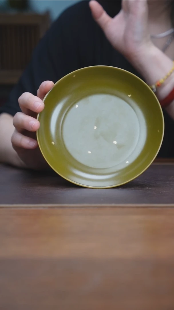 杯景德镇茶叶末洒金壶承