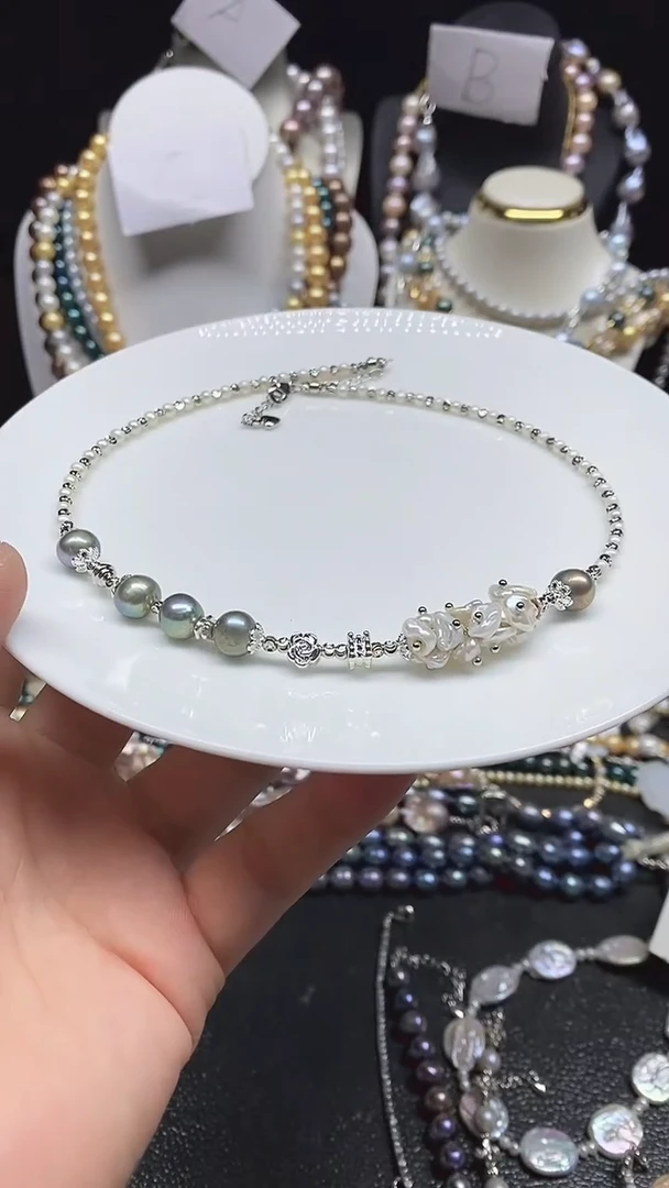 【闪购商品】淡水珍珠颈饰未镶嵌多人