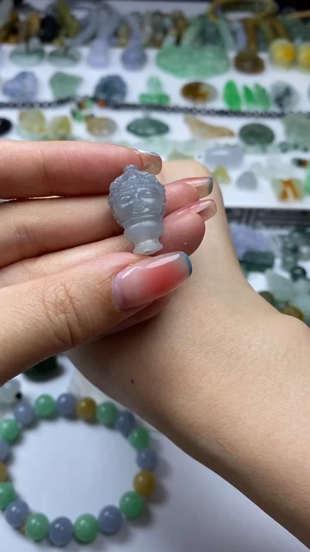 未镶嵌定制翡翠毛货定制不退不换