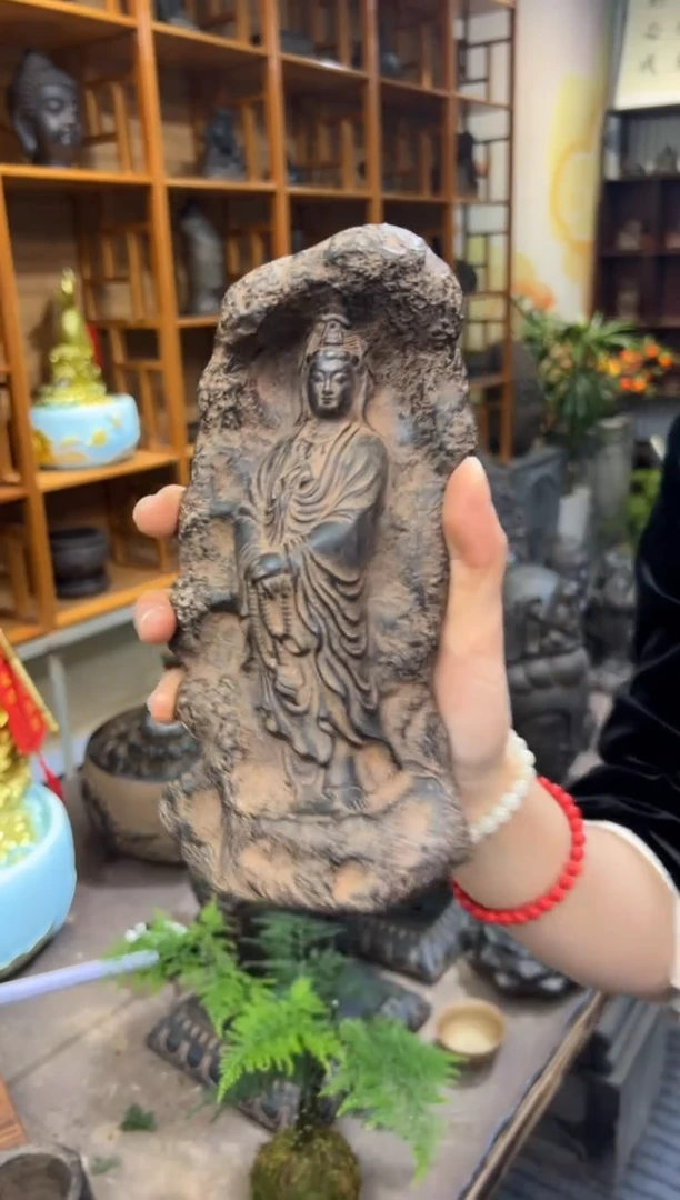 陶土【火山泥】普慈观音