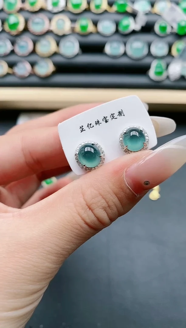 【闪购商品】翡翠戒指银S925镶嵌1111