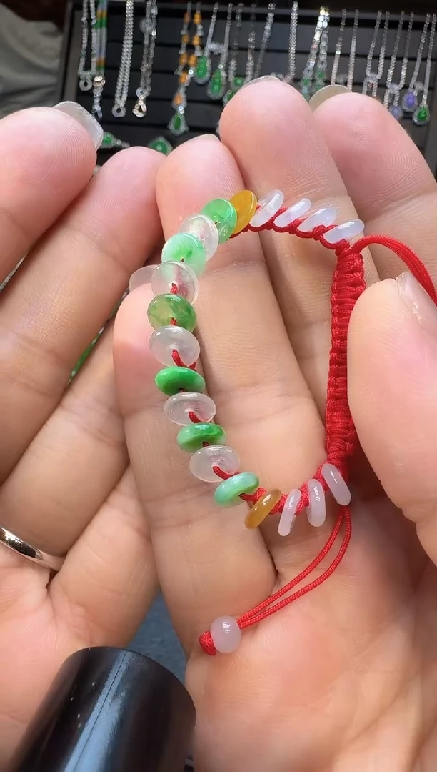未镶嵌手串翡翠宝宝手串
