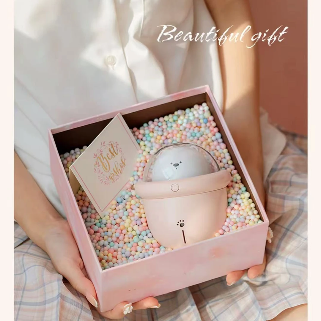 可爱迷你加湿器收纳小盒子