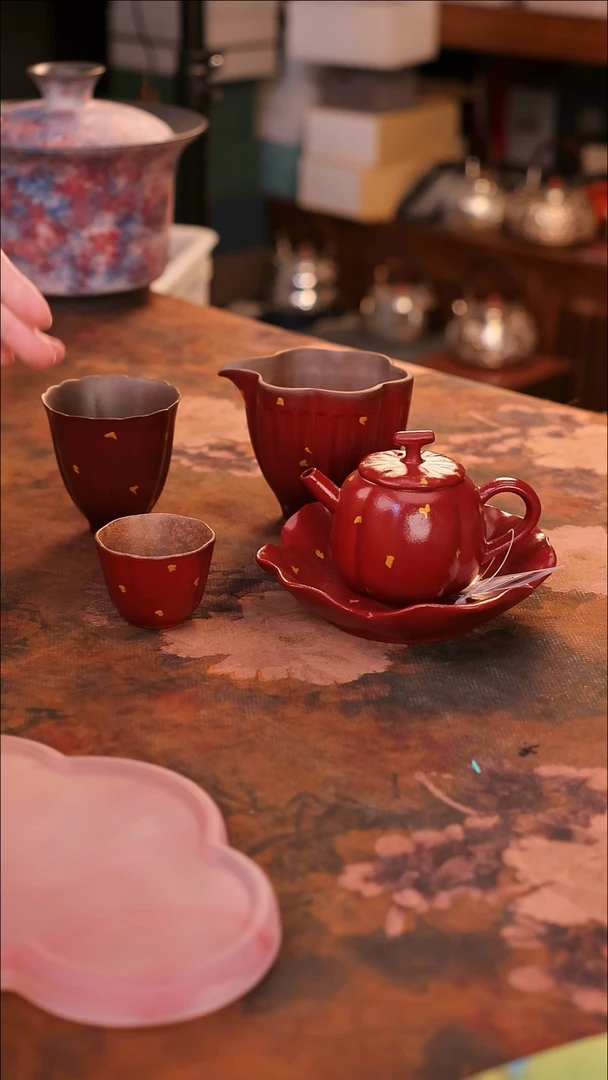 【闪购商品】陶瓷茶具（无礼盒无茶盘）@@A11467