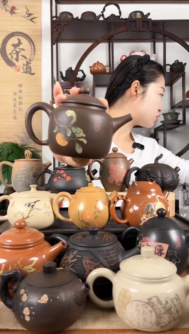 壶云南建水紫陶茶壶200CC左右