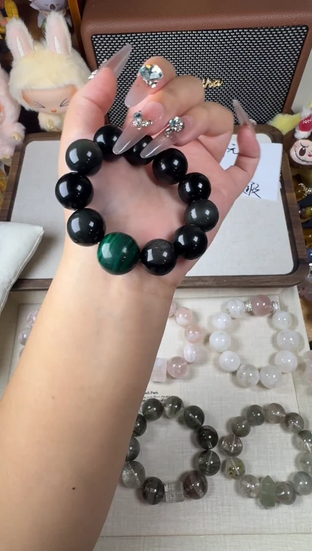水晶手链未镶嵌多样性发货