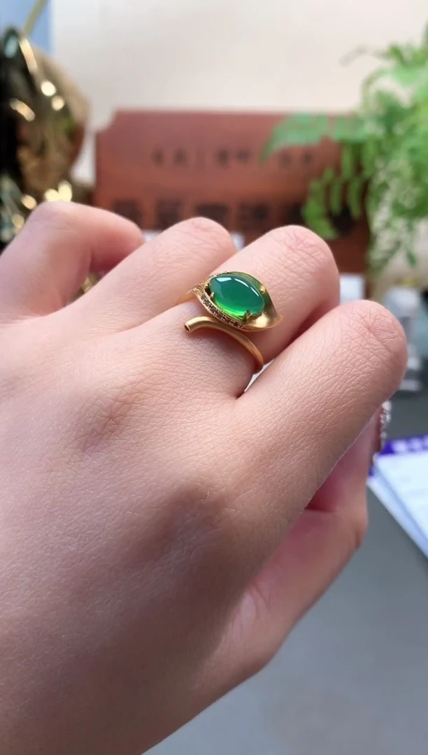 【闪购商品】玛瑙/玉髓戒指合金戒指