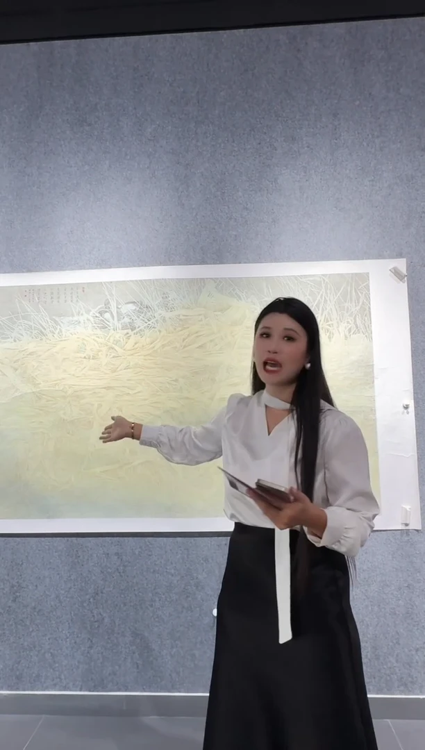 国画满新建老师21平尺《自古逢秋悲寂寥》带证书