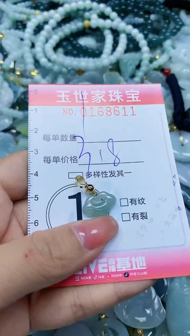 【闪购商品】翡翠颈饰未镶嵌闪购0168611