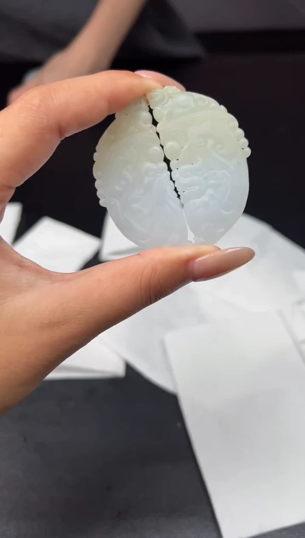 未镶嵌定制翡翠9-16HDJT0198144一对