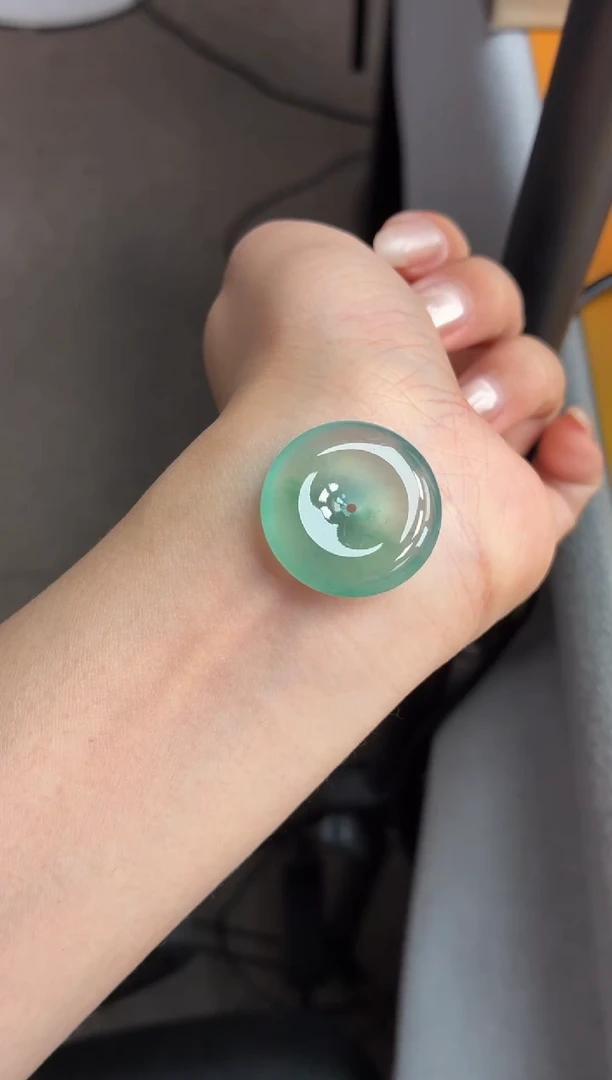 吊坠(不含链)未镶嵌翡翠32 平安扣 25 5.7